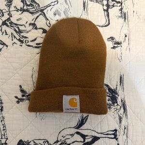 Carhartt Brown Kids Beanie